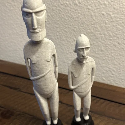Mô hình tượng Moai Pa’a Pa’a