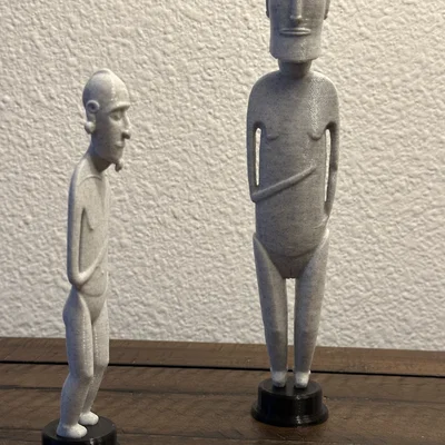 Mô hình tượng Moai Pa’a Pa’a
