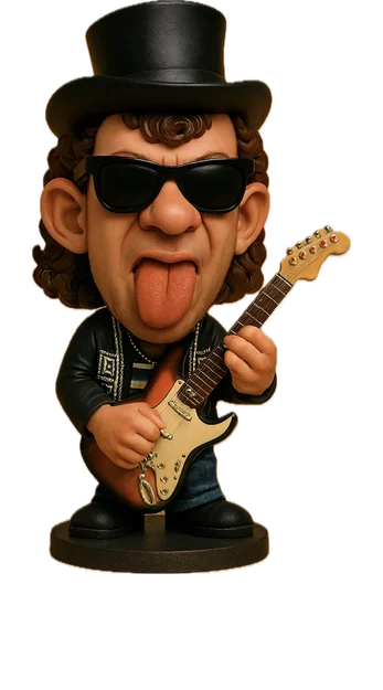 Mô hình Figure nghệ sĩ Rock cực chất in 3D - Image 1