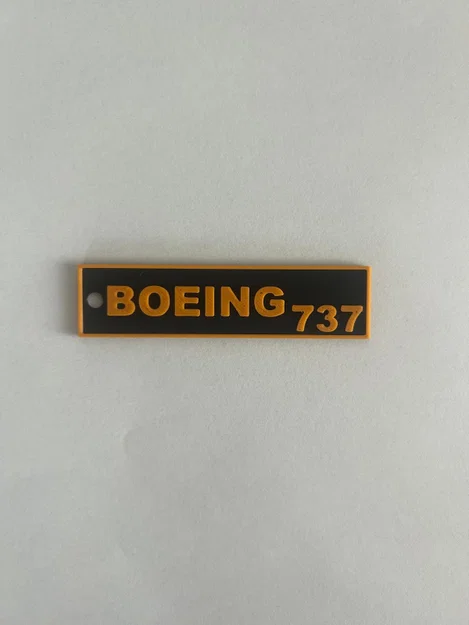Móc khóa Boeing 737 in 3D: Thiết kế đẹp, in nhanh chỉ trong 10 phút - Image 1