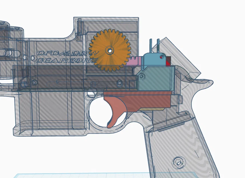 Meowser Gearcore: Setup pusher bánh răng cho blaster semi-auto - Image 1