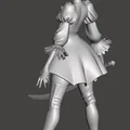 Mô hình 3D YoRHa 2B (NieR: Automata) chi tiết sắc nét cho fan - Thumbnail 3
