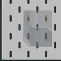Giá treo Steam Deck cho bảng Skådis (dùng T-nuts) - Thumbnail 1