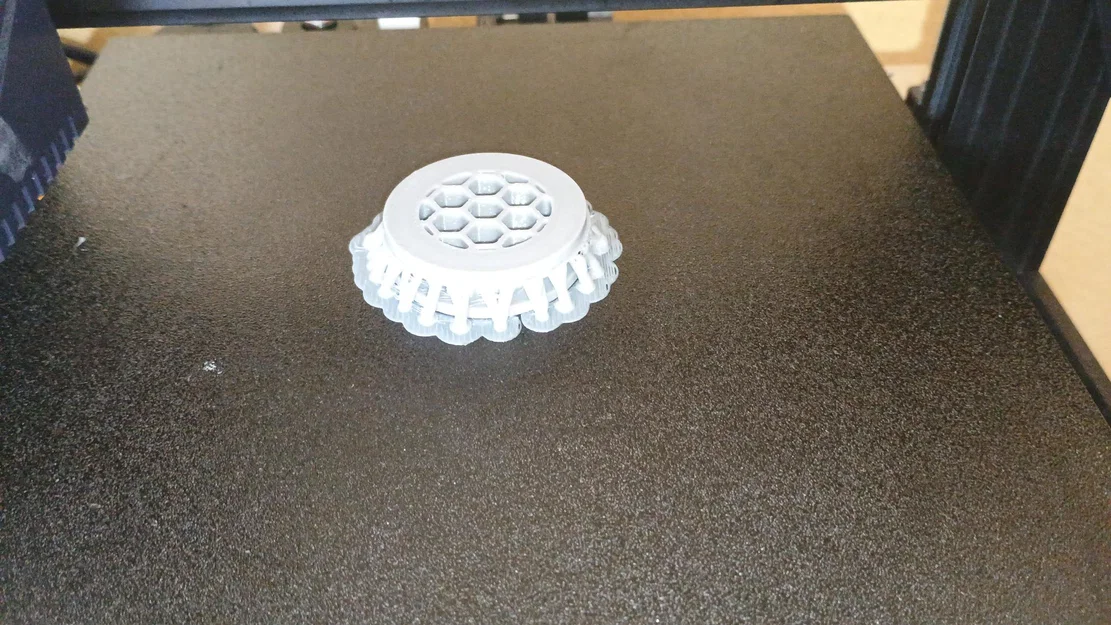 Lưới thông gió hình tròn linh hoạt / Tùy chỉnh bằng Script OpenSCAD - Image 5