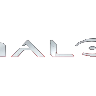 Mô hình logo Halo 3D - Phụ kiện trang trí độc đáo cho game thủ
