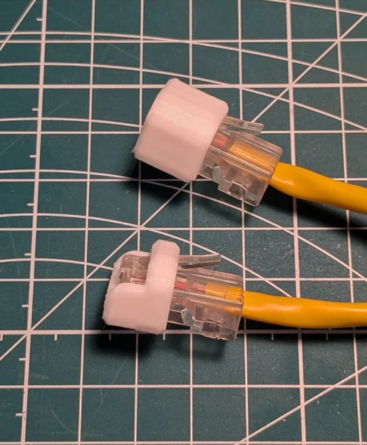 Nắp bảo vệ đầu cáp RJ45 / Ethernet. In KHÔNG CẦN SUPPORT! - Image 7