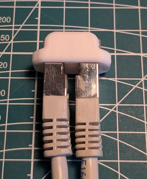 Nắp bảo vệ đầu cáp RJ45 / Ethernet. In KHÔNG CẦN SUPPORT! - Image 8
