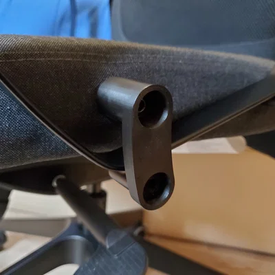 Phụ kiện in 3D hạ thấp tay vịn cho ghế làm việc Ikea Markus