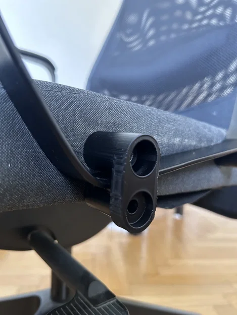 Bộ phụ kiện in 3D hạ thấp tay vịn ghế văn phòng Ikea Markus - Image 1