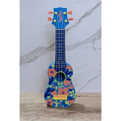 Mặt đàn Ukulele Mini 2 với họa tiết hoa văn độc đáo - File in 3D
