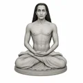 Mô hình 3D Mahavatar Babaji - Bậc thầy tâm linh thiêng liêng - Thumbnail 1