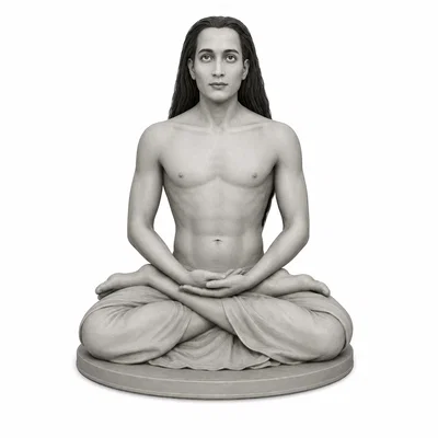 Mô hình 3D Mahavatar Babaji - Bậc thầy tâm linh thiêng liêng
