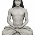 Mô hình 3D Mahavatar Babaji - Bậc thầy tâm linh thiêng liêng - Thumbnail 5