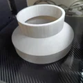 Đầu chuyển đổi ống thông gió 6 inch sang 4 inch cho máy laser - Thumbnail 1
