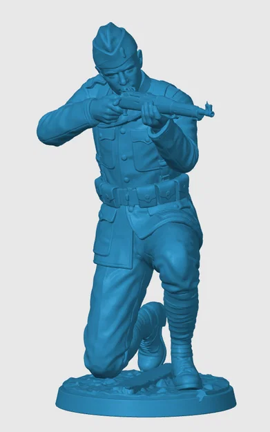 Mô hình lính bộ binh Mỹ trong Thế chiến thứ nhất (WW1) - Image 4