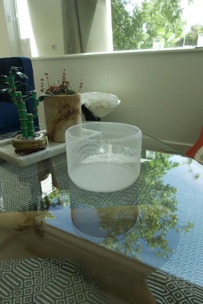 Thùng rác thiết kế dạng lưới (Mesh Styled Trashcan) - Image 2