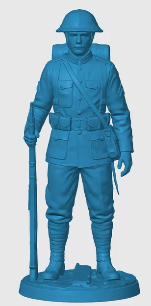 Mô hình người lính bộ binh Mỹ trong Thế chiến I (WW1) - Image 4