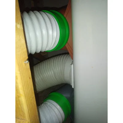 Bộ chuyển đổi và nâng cấp bộ lọc cho cửa lấy gió máy lạnh di động