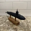 Mô hình tàu ngầm USS Michigan 727 SSBN - Thumbnail 2