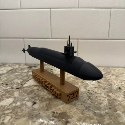 Mô hình tàu ngầm USS Michigan 727 SSBN