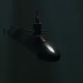 Mô hình tàu ngầm USS Michigan 727 SSBN - Thumbnail 5