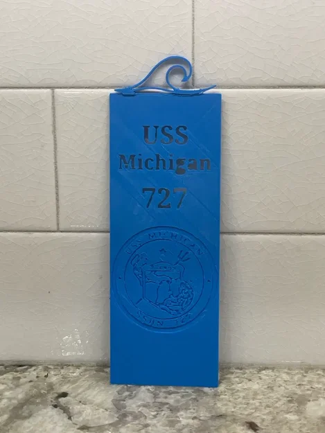 Mô hình tàu ngầm USS Michigan 727 SSBN - Image 9