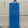 Mô hình tàu ngầm USS Michigan 727 SSBN - Thumbnail 9