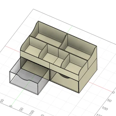 Khay Tổ Chức Đồ Dùng Đa Năng GT620 (In 3D)