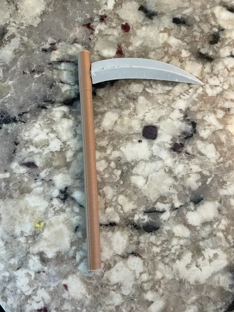 Mô hình Lưỡi hái mini (Mini Scythe) trang trí Halloween - Image 3