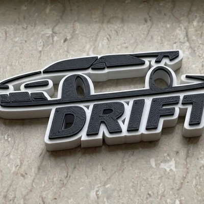 Móc khóa Drift (Portachiavi Drift) - Mẫu in 3D cho tín đồ xe đua