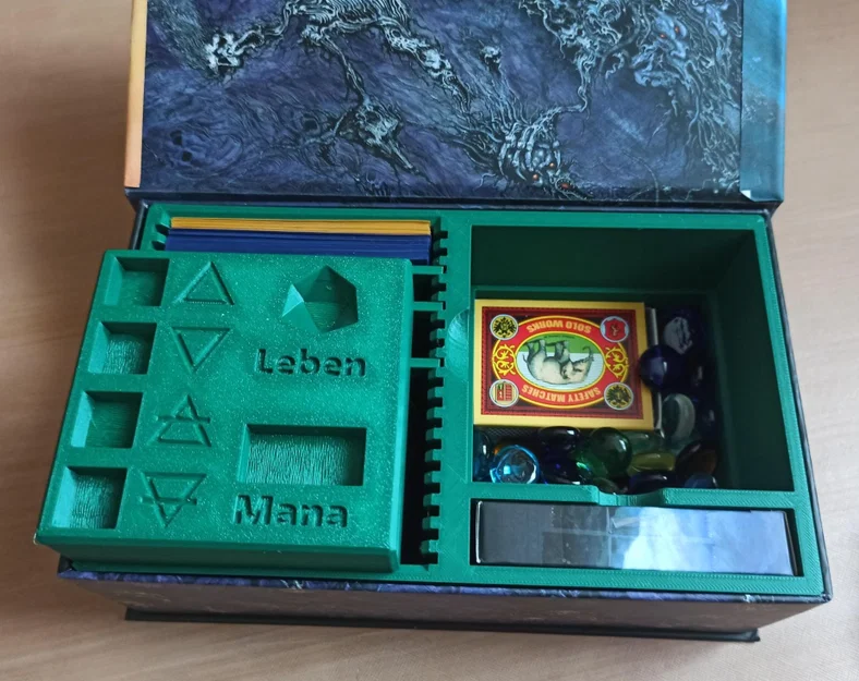 Khay đựng thẻ bài Sorcery TCG: Gothic Box Insert 3D cực gọn - Image 2