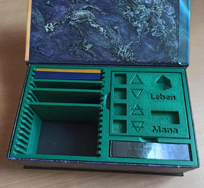 Khay đựng thẻ bài Sorcery TCG: Gothic Box Insert 3D cực gọn - Image 4