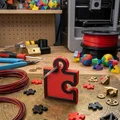 Móc khóa mảnh ghép Puzzle độc đáo cho tín đồ in 3D - Thumbnail 2