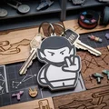 Móc khóa Commander Spock (Star Trek) in 3D độc đáo - Thumbnail 1