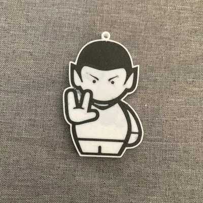 Móc khóa Commander Spock (Star Trek) in 3D độc đáo