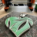Móc khóa hình trái tim cách điệu Portachiavi Maria Cuore in 3D - Thumbnail 1