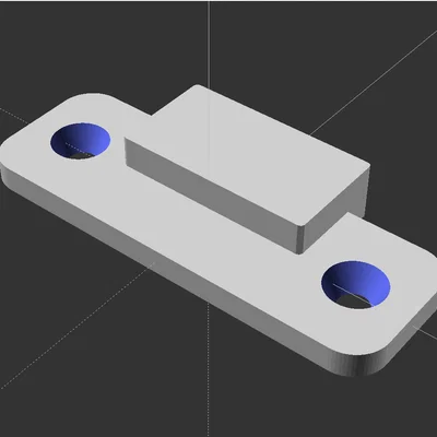 Ốp giữ nam châm cho cửa lưới chống muỗi (Parametric)