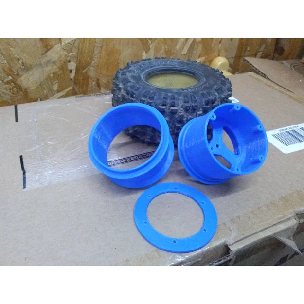 Bánh xe Beadloc 2.2 cho xe tải in 3D của MrCrankyface - Image 3