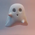 Mô hình con ma dễ thương - Đồ chơi Fidget và trang trí - Thumbnail 2