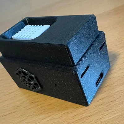 Hộp bảo vệ cho ESP32 tích hợp cảm biến DHT22
