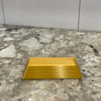 Mô hình thỏi vàng (Gold Bar) trang trí để bàn và đạo cụ DnD đẹp mắt