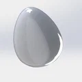 Mô hình quả trứng có ren vặn - Mẫu in 3D tiện ích cho mọi nhà - Thumbnail 3