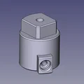 Khớp nối xoay cho cần nén Ninja Luxe Café Pro - File in 3D - Thumbnail 2