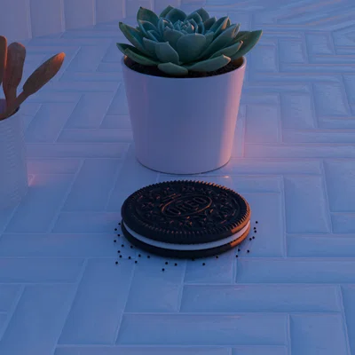 Mô hình bánh Oreo chân thực