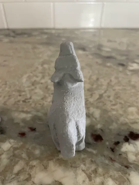 Mô hình tượng sói 3D - Image 4