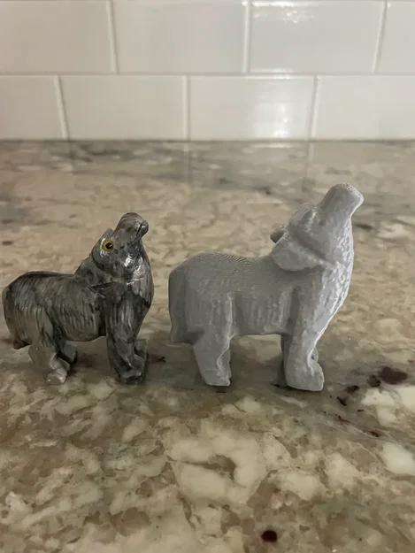 Mô hình tượng sói 3D - Image 5
