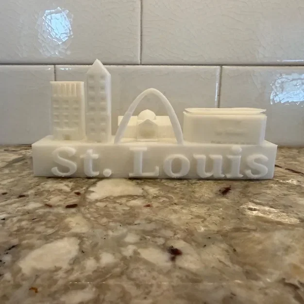 Mô hình đường chân trời St. Louis (St. Louis Skyline) - Image 4