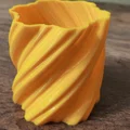 Ống Cắm Bút Abstract Wave | Hộp Đựng Đồ Để Bàn Xoắn Ốc - Thumbnail 1