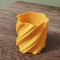 Ống Cắm Bút Abstract Wave | Hộp Đựng Đồ Để Bàn Xoắn Ốc - Thumbnail 2