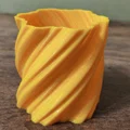 Ống Cắm Bút Abstract Wave | Hộp Đựng Đồ Để Bàn Xoắn Ốc - Thumbnail 3